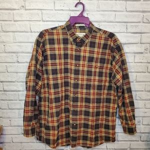 Thick Orvis Plaid Button Down Flannel